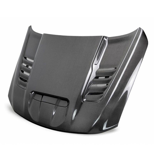 Anderson Composites AC-HD21DGTRX-OE - 2021 Dodge RAM TRX Carbon Fiber Hood - OE Style