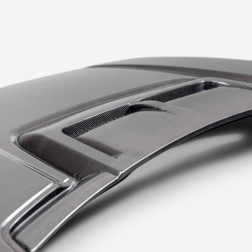 Anderson Composites AC-HD21FDRA-OE - 21-24 Ford Raptor Type-OE Carbon Fiber Hood