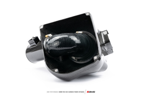 AMS AMS.39.08.0001-1 - Performance 15-18 BMW M3 / 15-20 BMW M4 w/ S55 3.0L Turbo Engine Carbon Fiber Intake