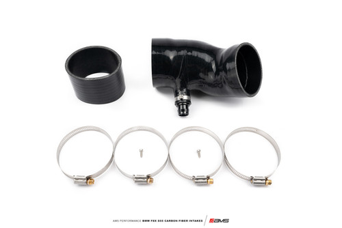 AMS AMS.39.08.0001-1 - Performance 15-18 BMW M3 / 15-20 BMW M4 w/ S55 3.0L Turbo Engine Carbon Fiber Intake
