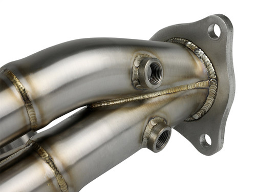 aFe Power 48-34148-H - Twisted 304SS Header 2020 Chevy Corvette (C8) 6.2L V8 - Brushed aFe Power 48-34148-H - Twisted 304SS Header 2020 Chevy Corvette (C8) 6.2L V8 - Brushed