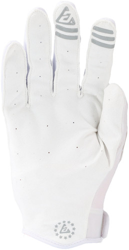 Answer 442746 - 25 Ascent Gloves White/Grey - XS