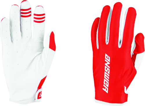 Answer 446571 - Ascent Glove Red/White Youth - XS