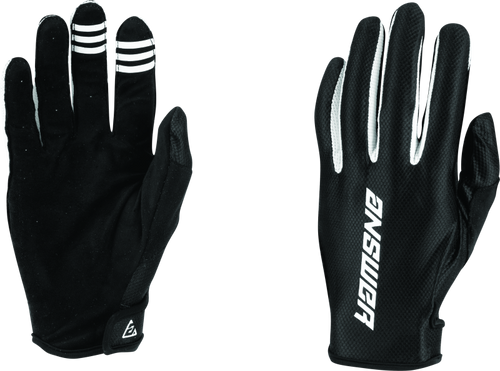 Answer 447010 - Ascent Glove Black/White - Small