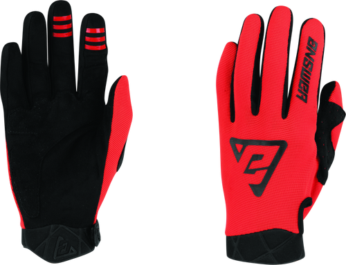 Answer 447047 - Peak Glove Red/Black - Small