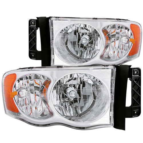 Anzo 111076 - USA - Crystal Headlight Set 