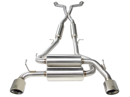 aFe Power 49-36103-P - Takeda 2-1/2in 304SS Cat-Back Exhaust Infiniti G37 08-13/Q60 14-15 V6-3.7 w/ Polished Tips aFe Power 49-36103-P - Takeda 2-1/2in 304SS Cat-Back Exhaust Infiniti G37 08-13/Q60 14-15 V6-3.7 w/ Polished Tips