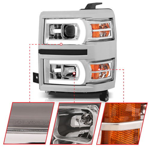 Anzo 111413 - USA - Projector Headlights 