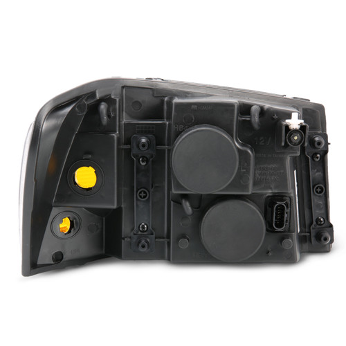 Anzo 111429 - 2002-2009 Gmc Envoy Crystal Headlight  Black Amber Anzo 111429 - 2002-2009 Gmc Envoy Crystal Headlight  Black Amber