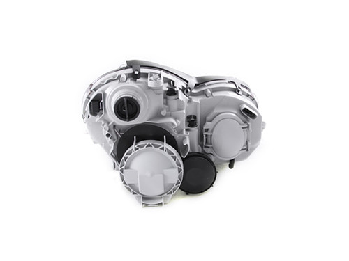 Anzo 121080 - 2001-2007 Mercedes Benz C Class W203 Projector Headlights Chrome