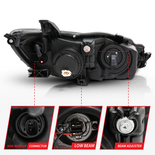 Anzo 121518 - Projector Headlights With Plank Style Design Black w/Amber 15-16 Toyota Camry (4DR) Anzo 121518 - Projector Headlights With Plank Style Design Black w/Amber 15-16 Toyota Camry (4DR)