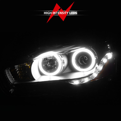 Anzo 121428 - 2008-2015 Mitsubishi Lancer Projector Headlights w/ Halo Black (CCFL) Anzo 121428 - 2008-2015 Mitsubishi Lancer Projector Headlights w/ Halo Black (CCFL)