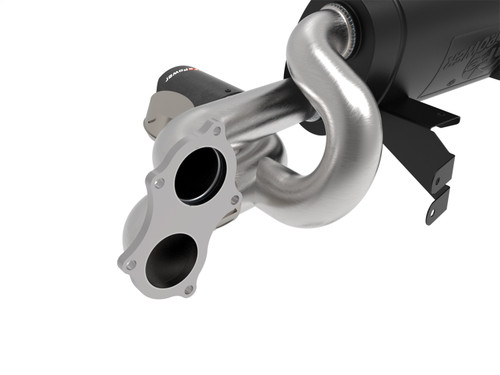aFe Power 49-36443-C - MACHForce XP 2.25in-2.5in 304SS Exhaust Cat-Back 20-22 Porsche Cayman GT4 (718) - Carbon Tips