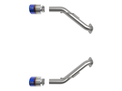aFe Power 49-36137-L - 2023 Nissan Z V6-3.0L (tt) Takeda Stainless Steel Axle-Back Exhaust System w/ Blue Flame Tip aFe Power 49-36137-L - 2023 Nissan Z V6-3.0L (tt) Takeda Stainless Steel Axle-Back Exhaust System w/ Blue Flame Tip