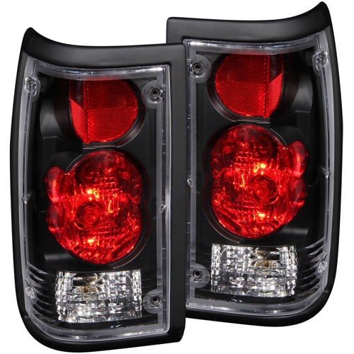 Anzo 211113 - 1986-1993 Mazda B2000 Taillights Black