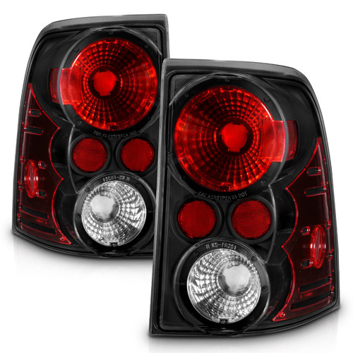 Anzo 211081 - 2002-2005 Ford Explorer Taillights Black