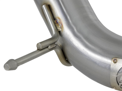 aFe Power 49-36617 - Twisted Steel 3in Rear Down-Pipe/Mid Pipe 2017+ Honda Civic Type R I4 2.0L (t)