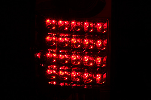 Anzo 311043 - 1989-1995 Toyota Pickup LED Taillights Red/Clear