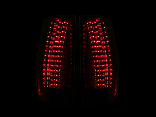 Anzo 321287 - 2007-2011 Cadillac Escalade LED Taillights Chrome Anzo 321287 - 2007-2011 Cadillac Escalade LED Taillights Chrome