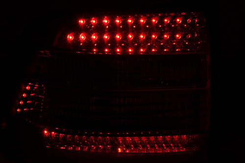 Anzo 321170 - 2003-2006 Porsche Cayenne LED Taillights Red/Clear