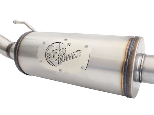 aFe Power 49-48055 - MACHForce XP 2.5in SS-409 Cat-Back Exhaust 07-16 Jeep Wrangler (JK) V6-3.6L/3.8L (2-4 Door) aFe Power 49-48055 - MACHForce XP 2.5in SS-409 Cat-Back Exhaust 07-16 Jeep Wrangler (JK) V6-3.6L/3.8L (2-4 Door)