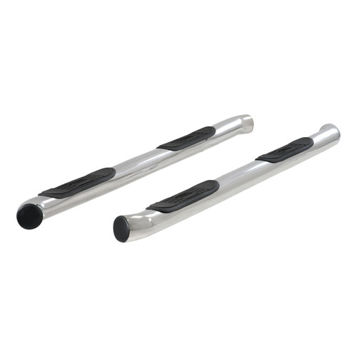 ARIES 201008-2 - 3" Round Polished Stainless Side Bars, Select Jeep Grand Cherokee