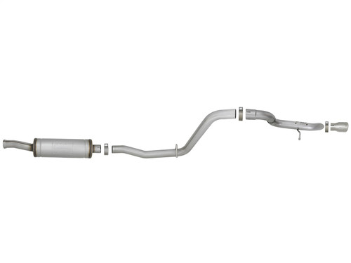 aFe Power 49-48065-1P - MACH Force-Xp 2.5in Catback High-Tuck Exhaust 18-21 Jeep Wrangler (JL)3.6L 4-Door - Polished Tip