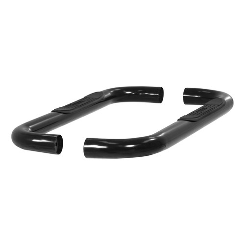 ARIES 203007 - 3" Round Black Steel Side Bars, Select Ford F-150