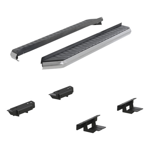 ARIES 2051010 - AeroTread 5" x 70" Polished Stainless Running Boards, Select Nissan Murano