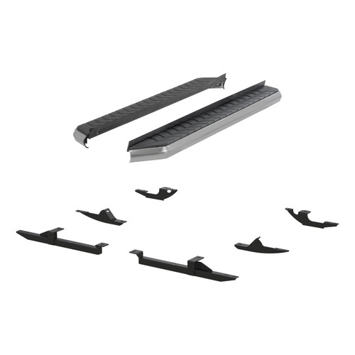 ARIES 2051008 - AeroTread 5" x 67" Polished Stainless Running Boards, Select Compass, Patriot