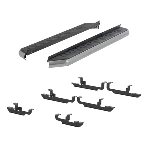ARIES 2051023 - AeroTread 5" x 67" Polished Stainless Running Boards, Select Jeep Renegade