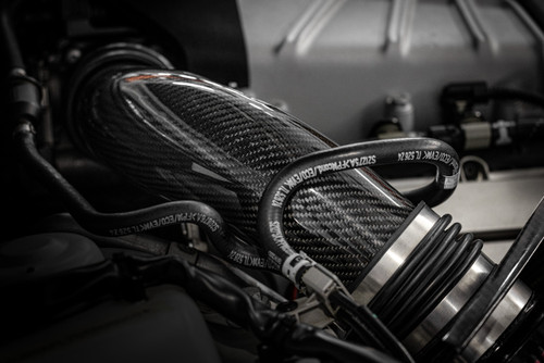 APR CI100037-A - Carbon Fiber Intake - B8 3.0T Throttle Inlet Pipe
