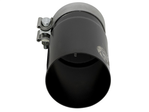 aFe Power 49T35404-B07 - MACH Force-Xp Stainless Steel Clamp-on Exhaust Tip Black - Right - Exit aFe Power 49T35404-B07 - MACH Force-Xp Stainless Steel Clamp-on Exhaust Tip Black - Right - Exit