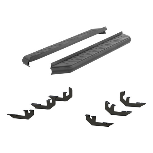ARIES 2061029 - AeroTread 5" x 70" Black Stainless Running Boards, Select Honda Pilot