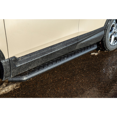 ARIES 2061031 - AeroTread 5" x 73" Black Stainless Running Boards, Select Dodge Durango