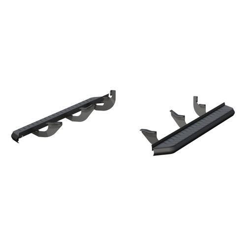 ARIES 2061001 - AeroTread 5" x 70" Black Stainless Running Boards, Select Acura MDX