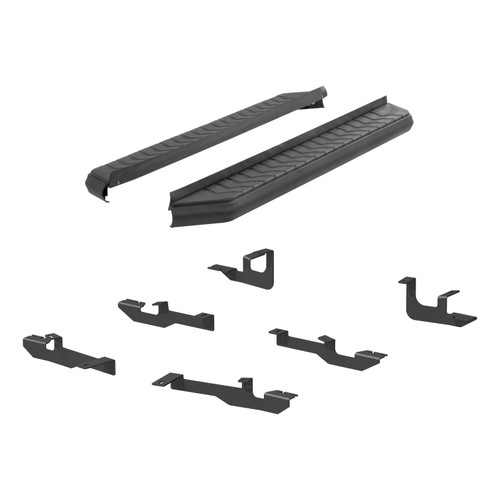 ARIES 2061039 - AeroTread 5" x 67" Black Stainless Running Boards, Select Sportage, Tucson