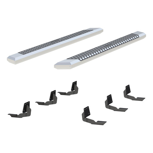 ARIES 2555050 - AdvantEDGE 5-1/2" x 75" Chrome Aluminum Side Bars, Select Ram 1500