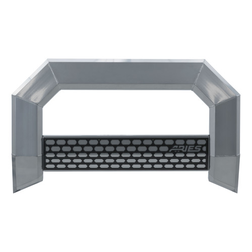 ARIES 2153003 - AdvantEDGE 5-1/2" Chrome Aluminum Bull Bar, Select Ford F250, F350, F450, F550