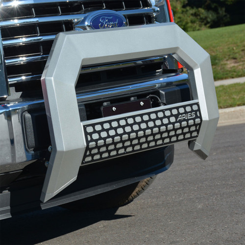 ARIES 2155001 - AdvantEDGE 5-1/2in. Chrome Aluminum Bull Bar; Select Dodge; Ram 2500; 3500