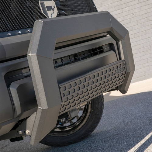 ARIES 2163002 - AdvantEDGE 5-1/2in. Black Aluminum Bull Bar; Select Ford F250; F350; F450; F550