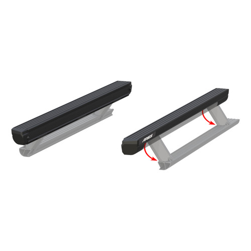 ARIES 3025165 - ActionTrac 69.6" Powered Running Boards (No Brackets)
