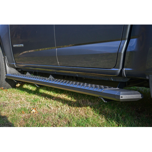 ARIES 2556043 - AdvantEDGE 5-1/2" x 75" Black Aluminum Side Bars, Select Colorado, Canyon