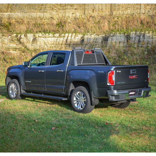 ARIES 2556044 - AdvantEDGE 5-1/2" x 85" Black Aluminum Side Bars, Select Colorado, Canyon