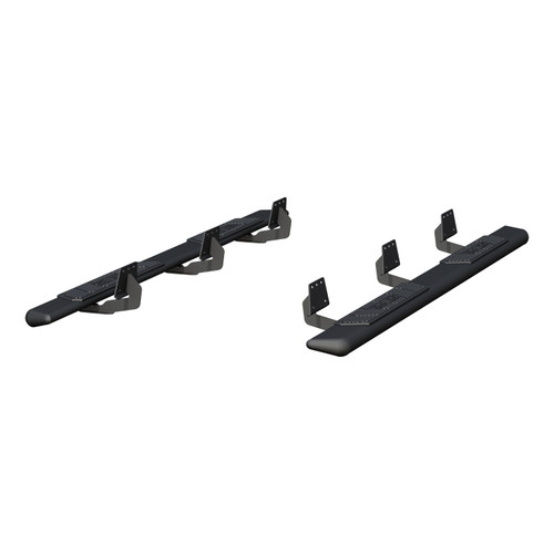 ARIES 2558007 - AscentStep 5-1/2" x 91" Black Steel Running Boards, Select Ram 1500 Crew Cab