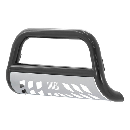 ARIES B35-3012-3 - Stealth 3" Black Stainless Bull Bar, Select Ford F-250, F-350, F-450, F-550