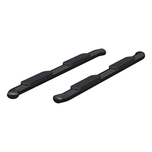 ARIES S223006 - 4" Black Steel Oval Side Bars, Select Ford Excursion, F-250, F-350 Super Duty