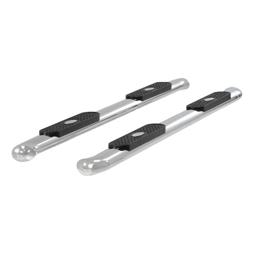 ARIES S223039-2 - 4" Polished Stainless Oval Side Bars, Select Ford F-150