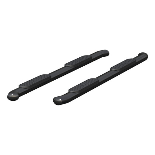 ARIES S229042 - 4" Black Steel Oval Side Bars, Select Nissan Titan, XD