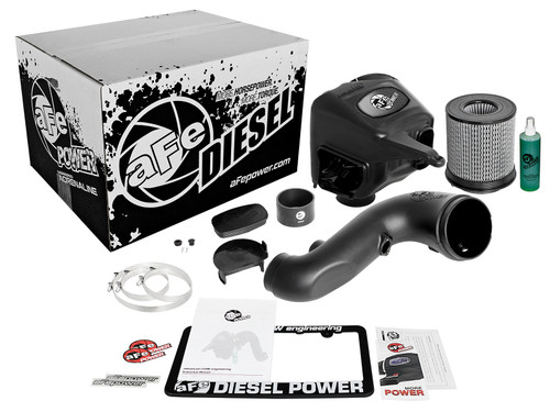 aFe Power 51-72003-E - Diesel Elite Momentum HD Cold Air Intake System w/ Pro DRY S Filter